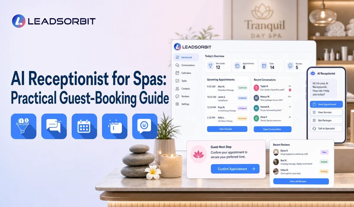 AI Receptionist for Spas