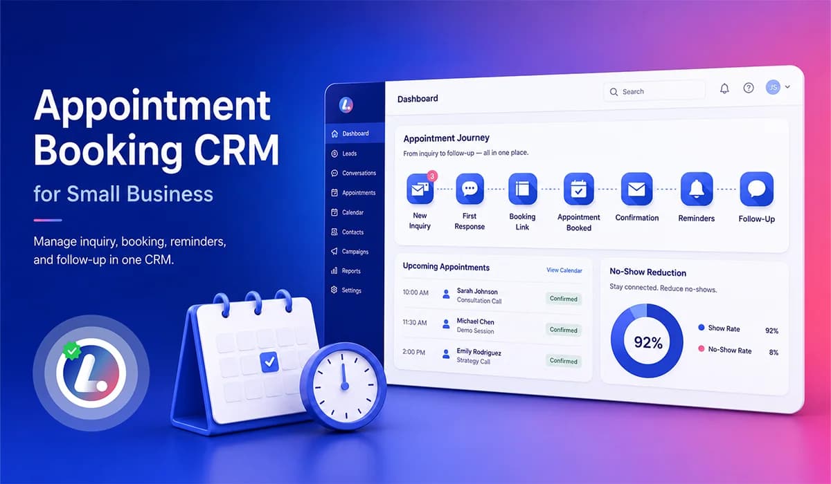 Appointment Booking CRM for Small Business