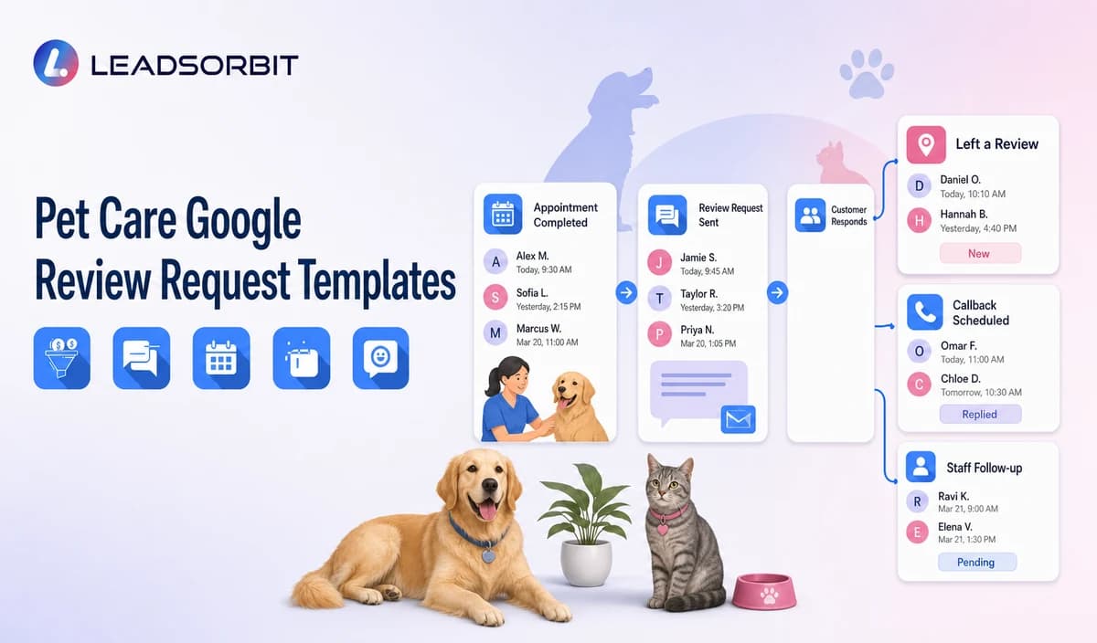 Pet Care Google Review Request Templates