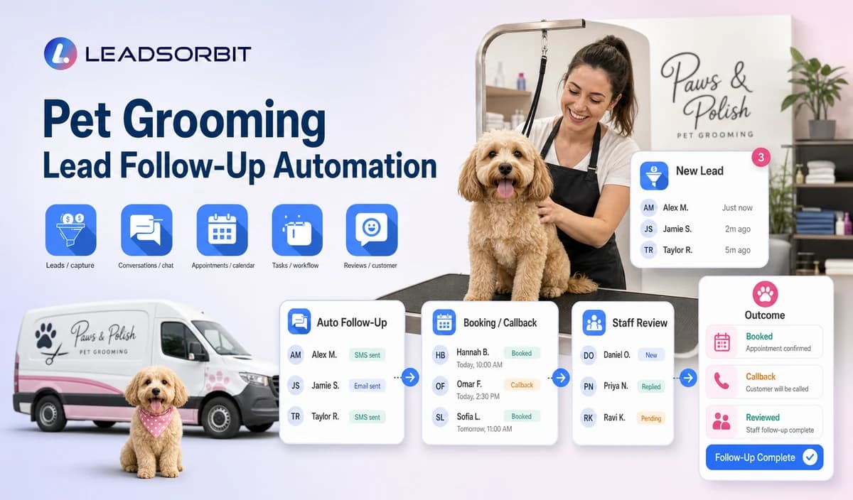 Pet Grooming Lead Follow Up Automation