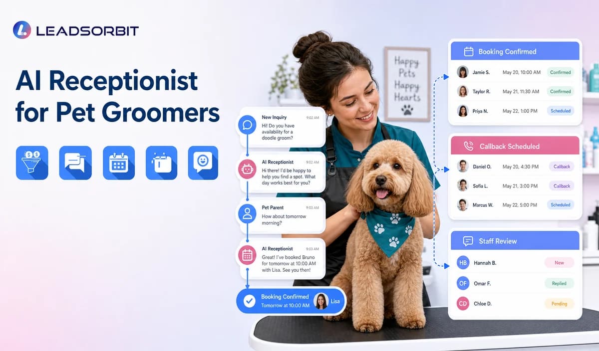 AI Receptionist for Pet Groomers