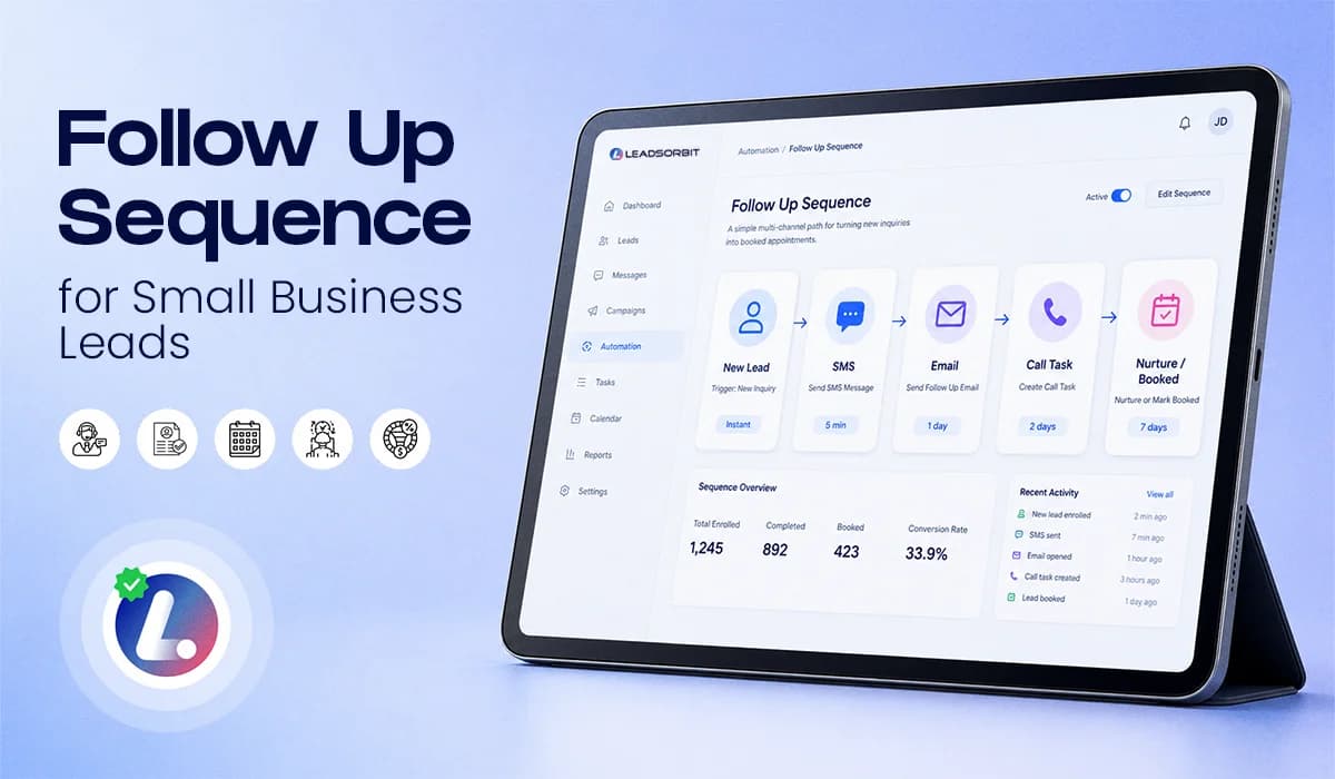 Follow Up Sequence for Small Business Leads