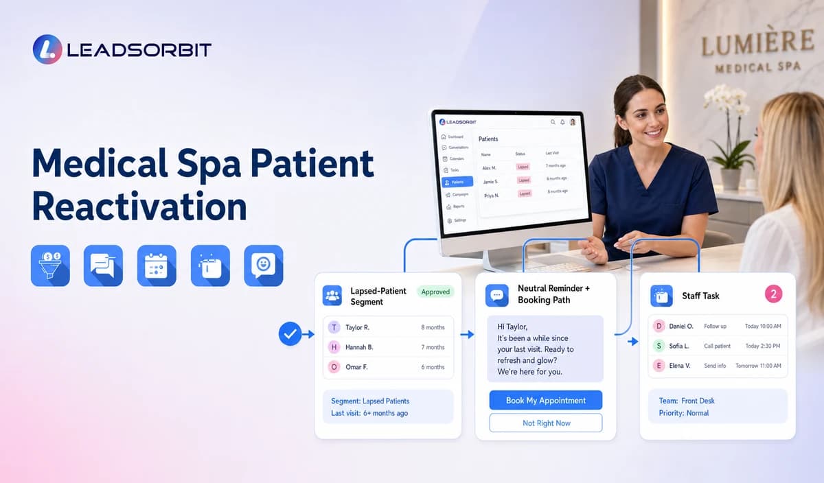 Medical Spa Patient Reactivation and Maintenance Reminder Workflows