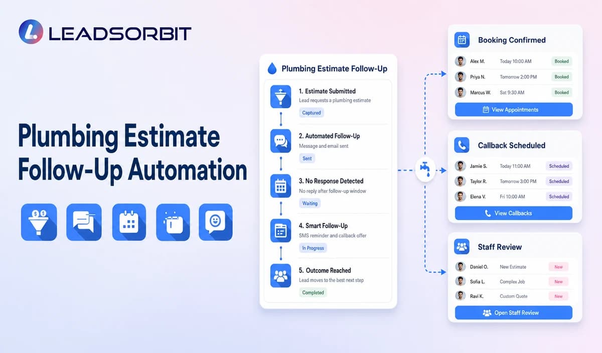 Plumbing Estimate Follow Up Automation