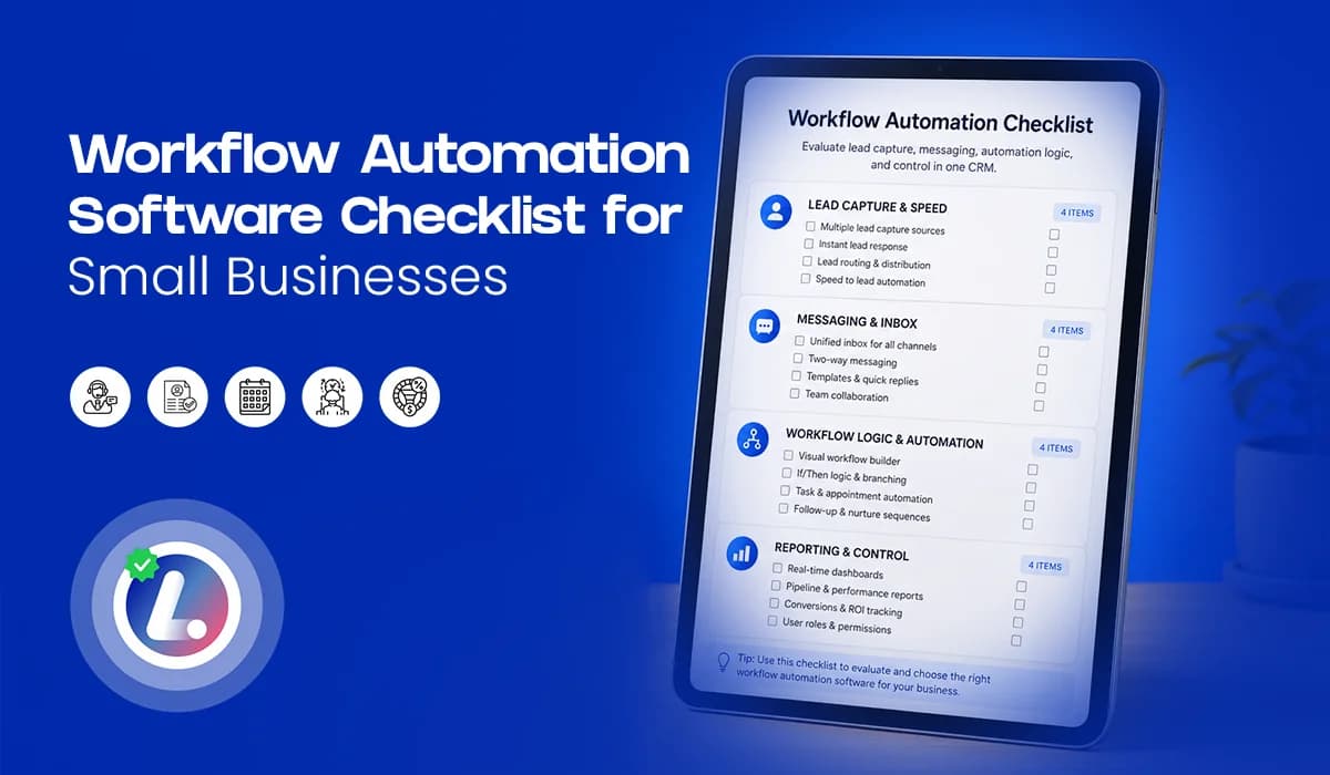 Workflow Automation Software Checklist