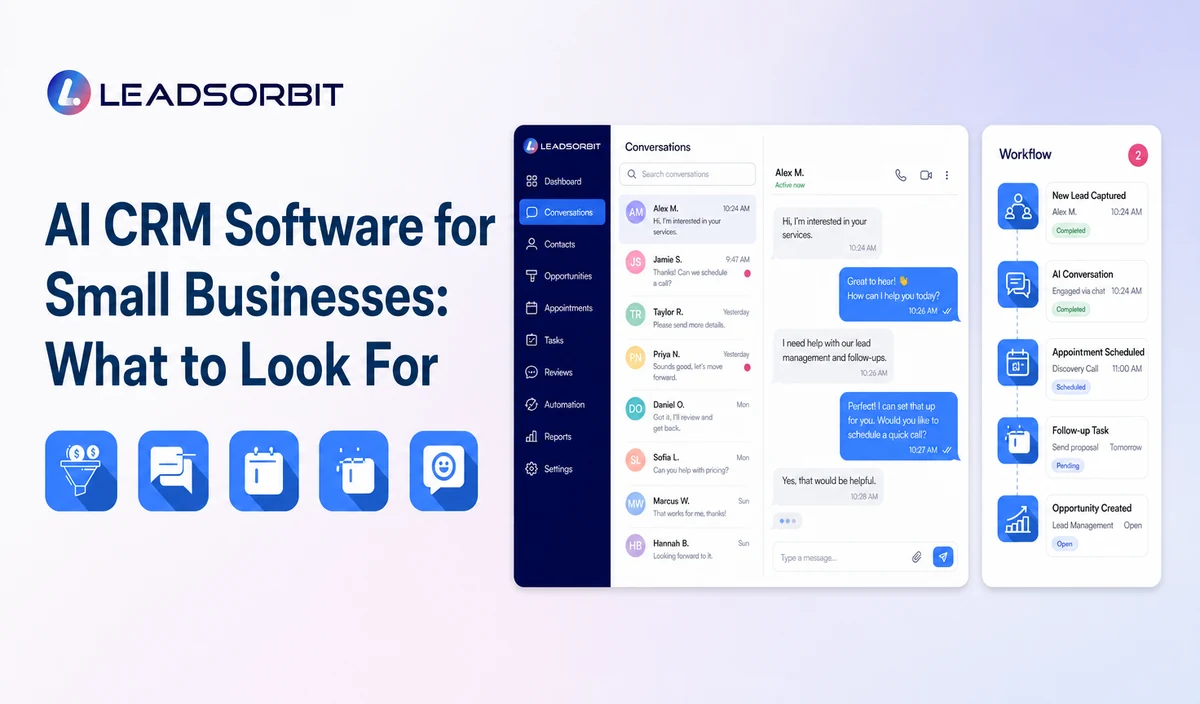 AI CRM demo checklist covering inquiry, unsupported questions, stop rules, handoff, scheduling, logs, and cost.