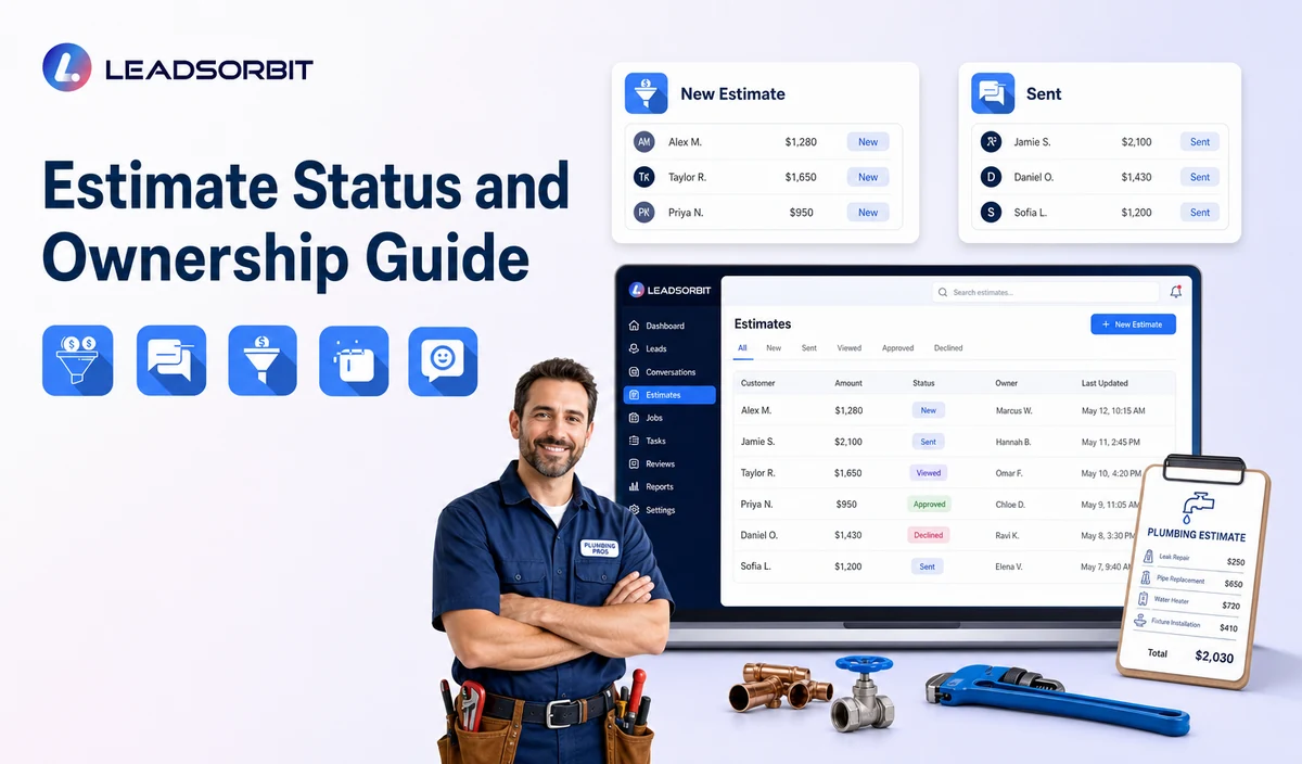Explain the key decisions in estimate status and ownership guide