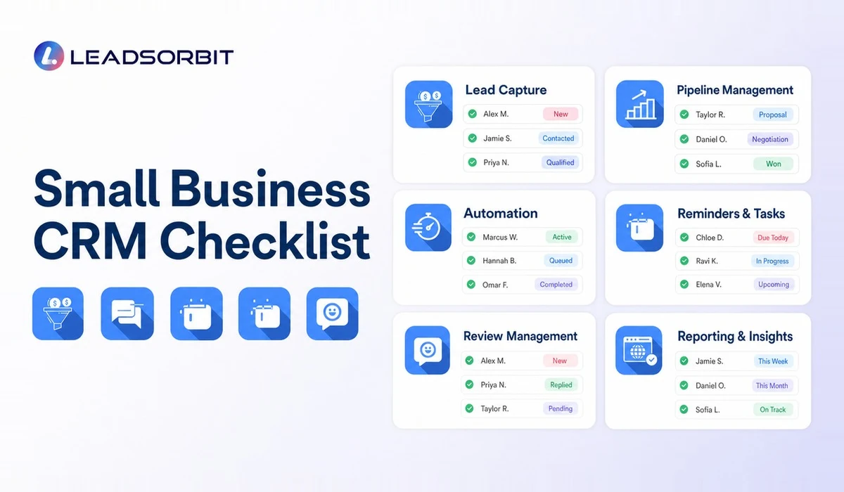 Small Business CRM Checklist