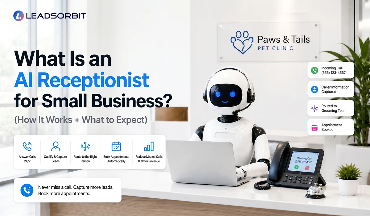 What Is an AI Receptionist for Small Business